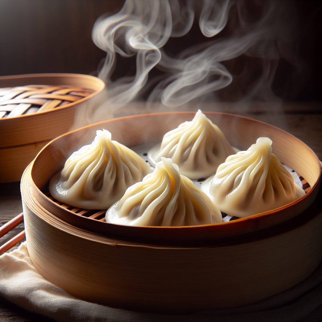 Steamed Dumplings.