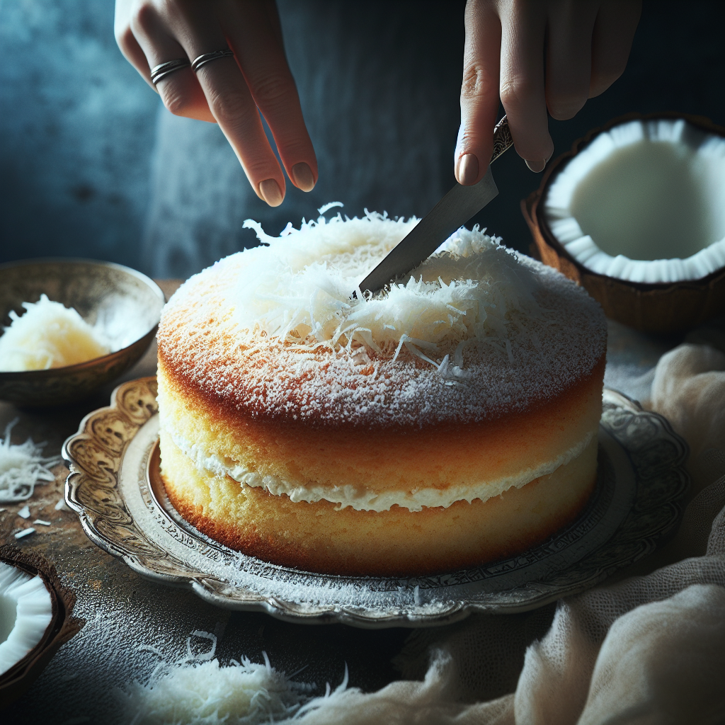 Gâteau à la Noix de Coco.