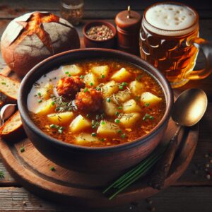 Nationalgericht Tschechien: #Česnečka# (Rezept)