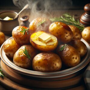 Nationalgericht Tschechien: #Pečené Brambory# (Rezept)