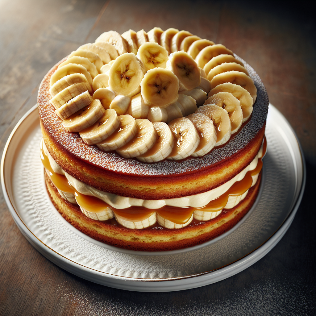 Nationalgericht Ukraine: #Bananovy Torte# (Rezept)