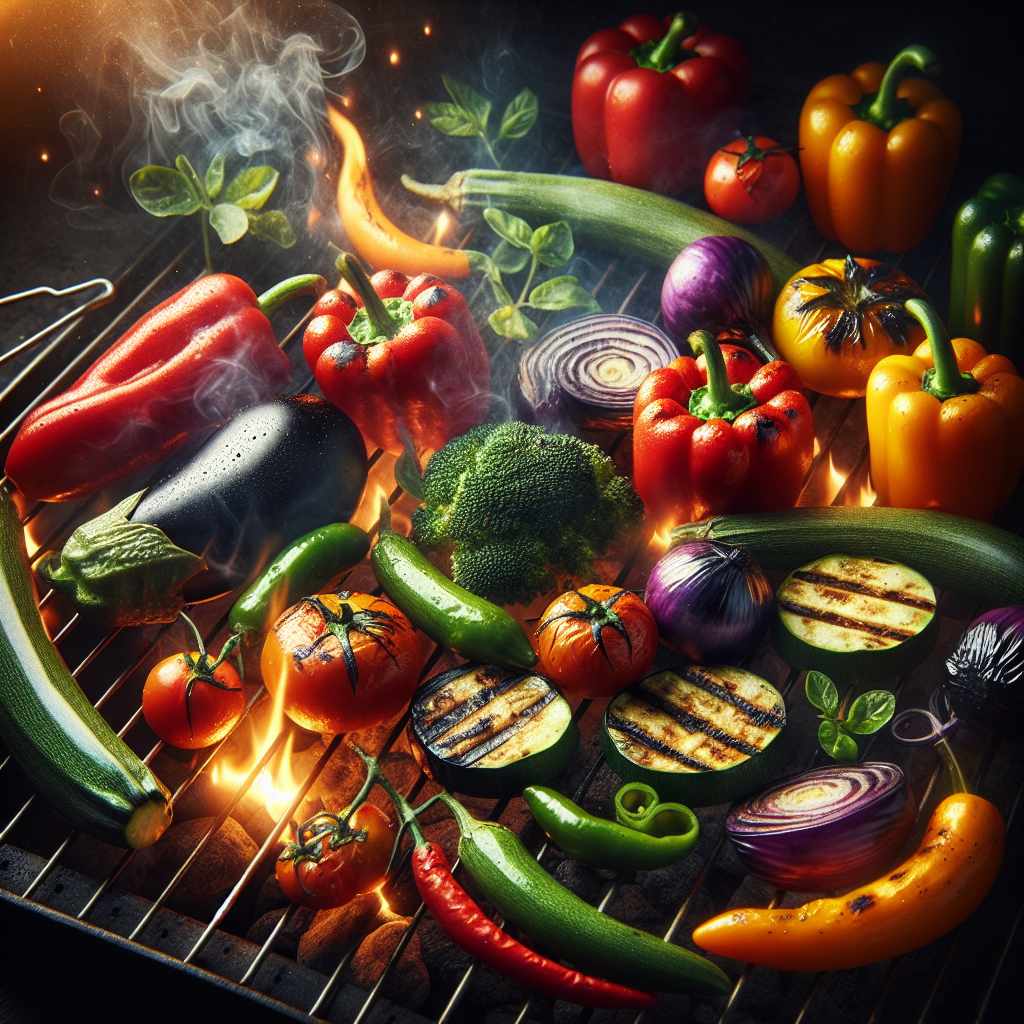 Barbecued Vegetables.