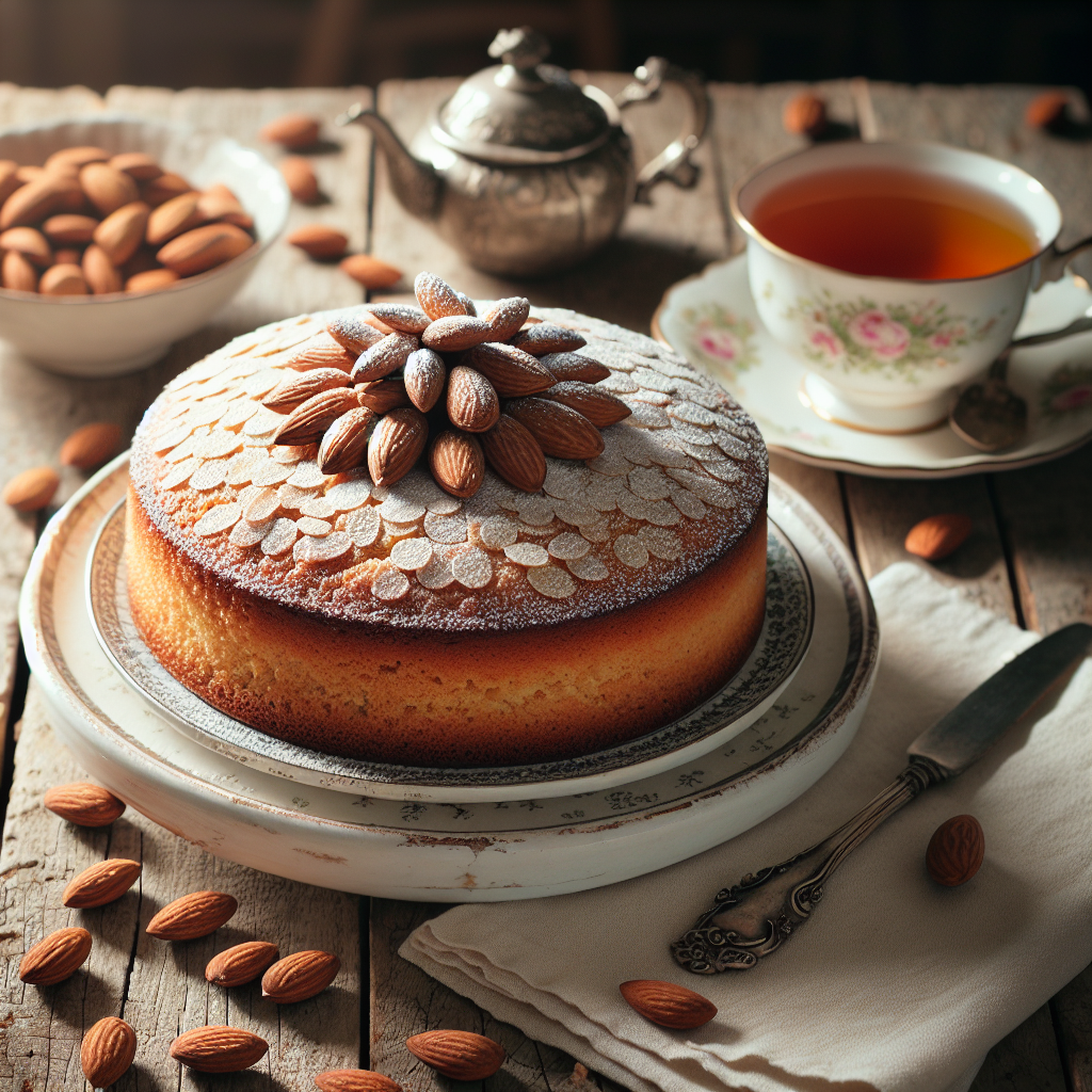 Almond Cake.