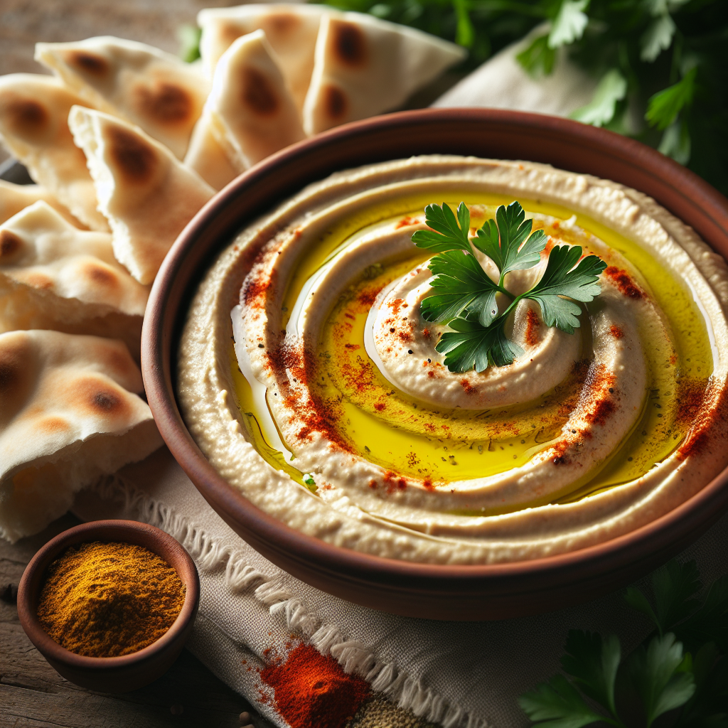 Hummus. 