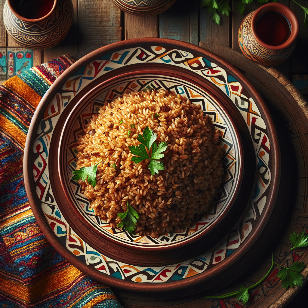 Bulgur Pilav.