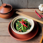 Nationalgericht Laos: Phak Bung Fai Daeng (Rezept)