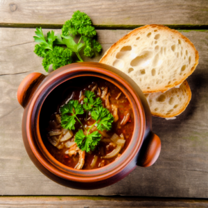 Nationalgericht Polen: Zupa cebulowa (Rezept)