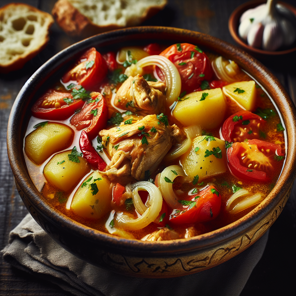Nationalgericht Angola: Guisado de Frango (Rezept)