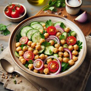 Nationalgericht Angola: #Salada de Grão-de-Bico#