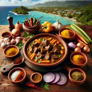 Nationalgericht Antigua und Barbuda: Curried Goat (Rezept)