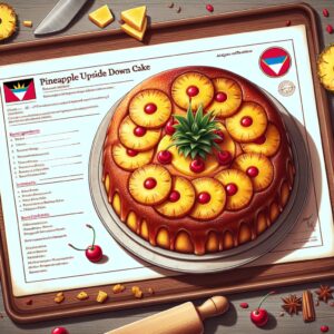 Nationalgericht Antigua und Barbuda: Pineapple Upside Down Cake (Rezept)