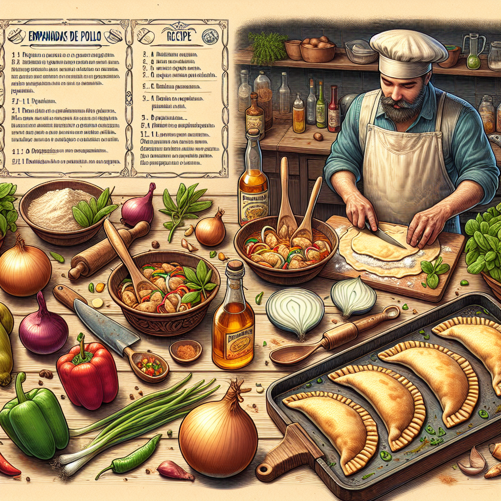 Nationalgericht Argentinien: Empanadas de pollo (Rezept)
