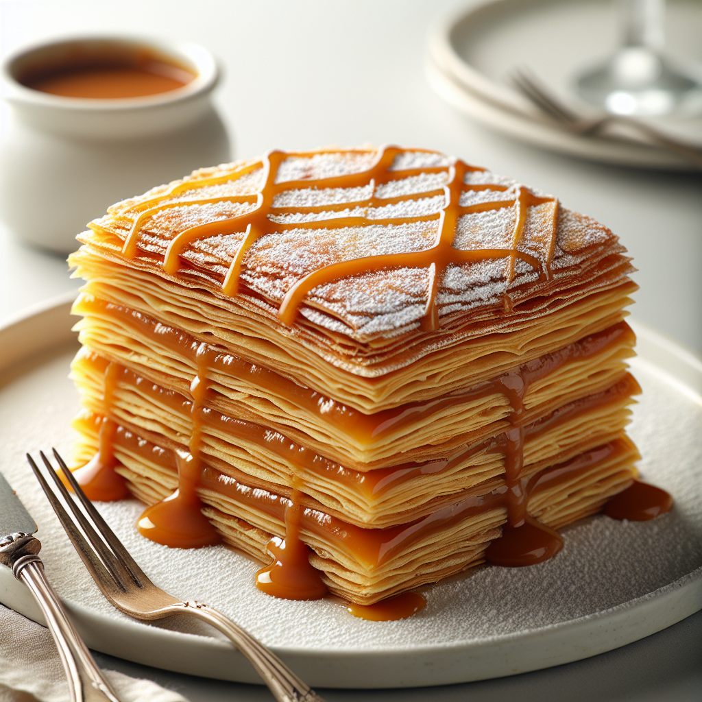 Nationalgericht Argentinien: Milhojas de dulce de leche (Rezept)
