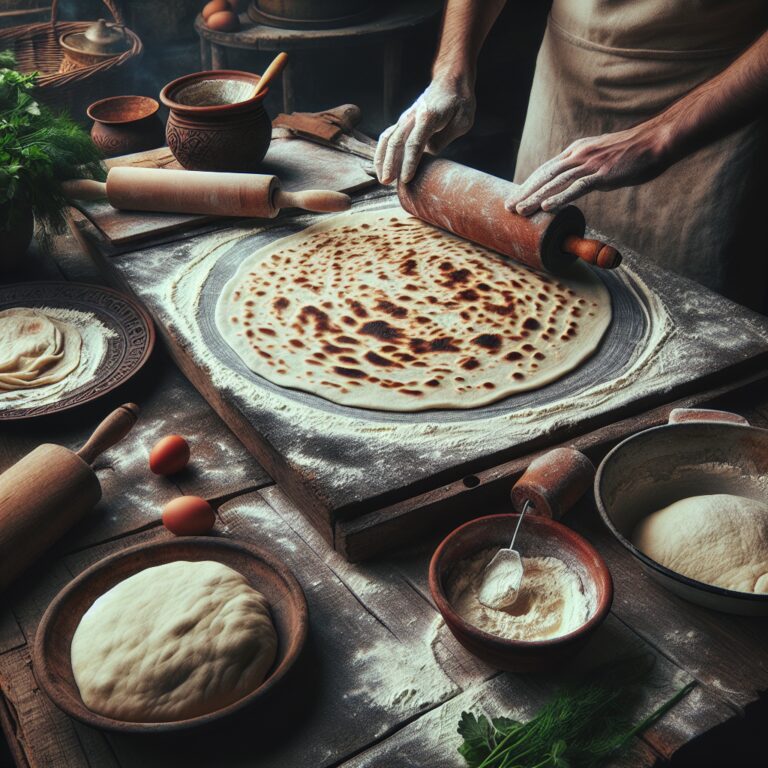 Lavash – Nationalgericht aus Armenien