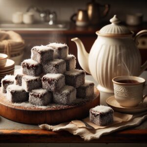 Nationalgericht Australien: #Lamingtons# (Rezept)