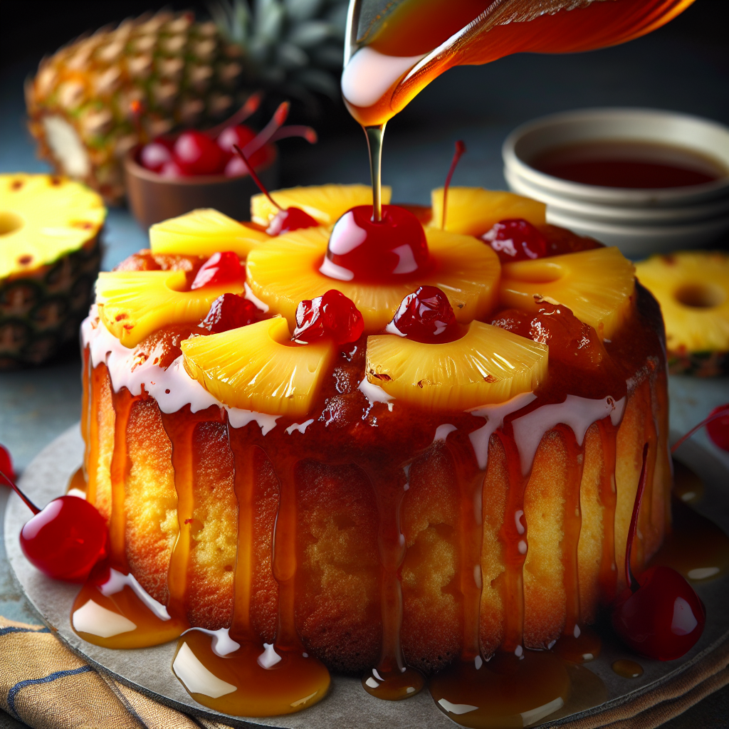 Nationalgericht Bahamas: Pineapple Rum Cake (Rezept)