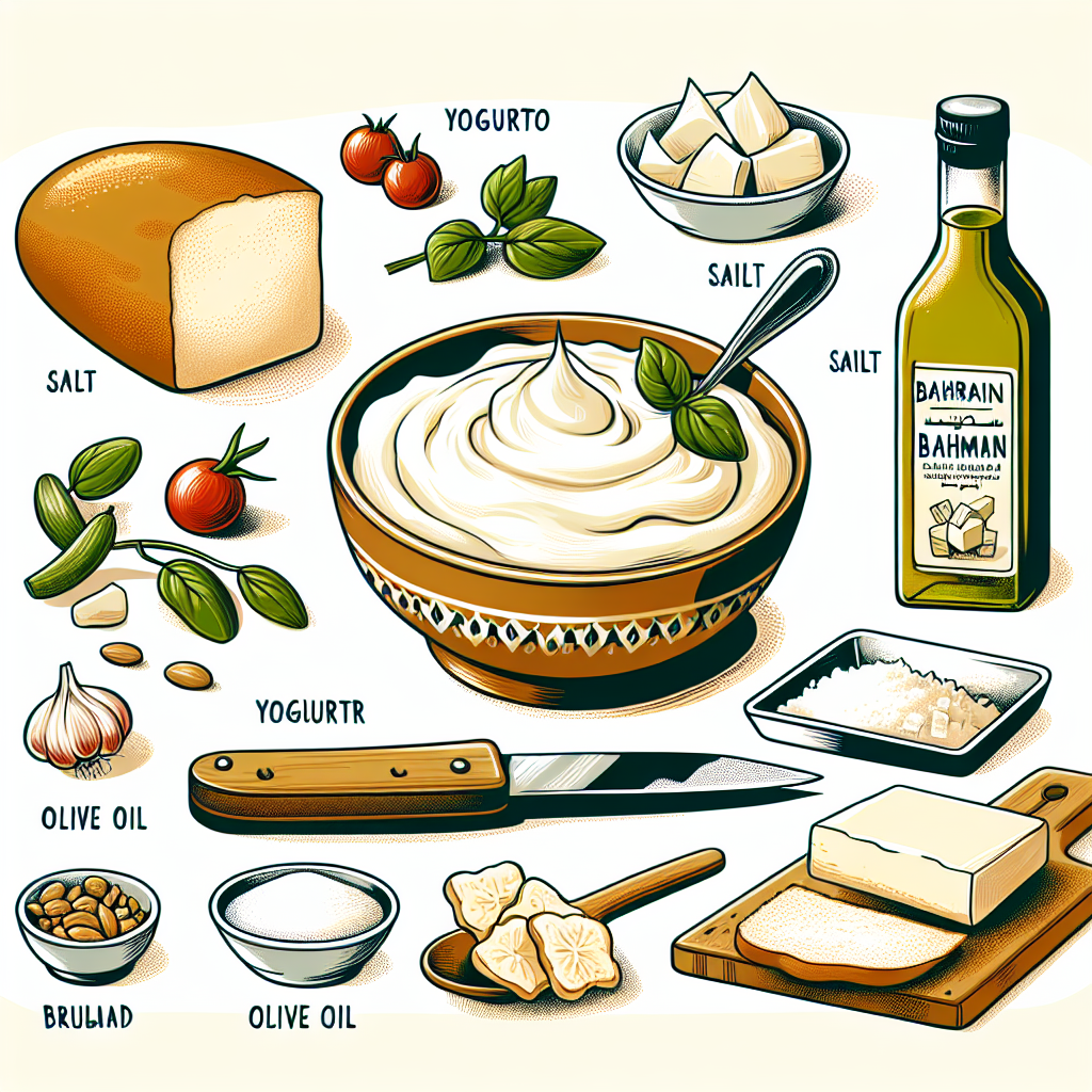 Nationalgericht Bahrain: Labneh (Rezept)