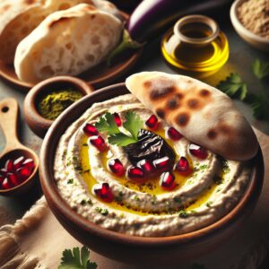 Nationalgericht Bahrain: #Moutabal# (Rezept)
