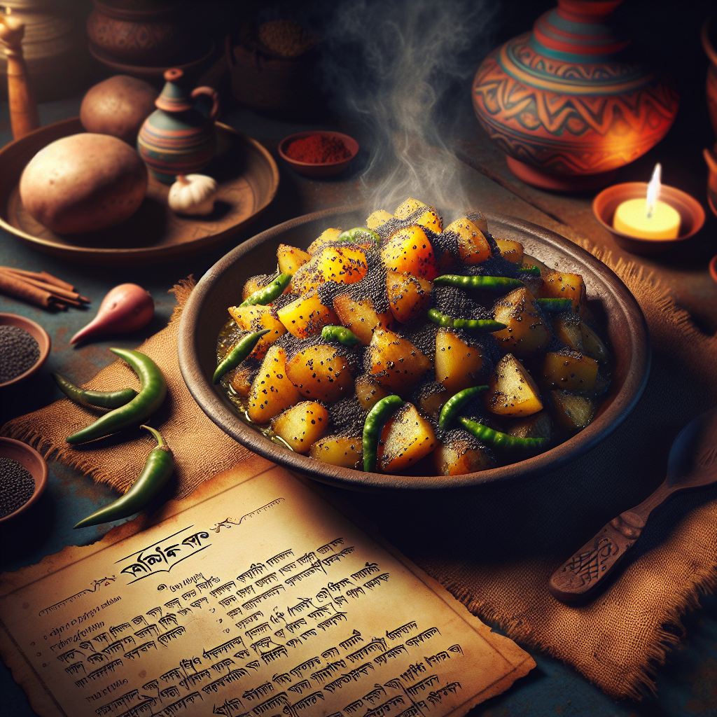 Nationalgericht Bangladesch: Aloo Posto (Rezept)