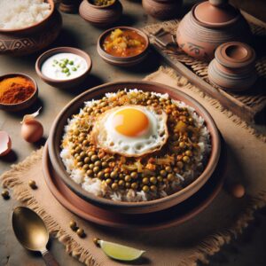 Nationalgericht Bangladesch: Bhuna Khichuri with Egg (Rezept)