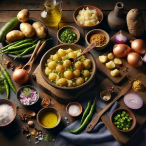 Nationalgericht Bangladesch: Kancha Aloo Bhorta (Rezept)