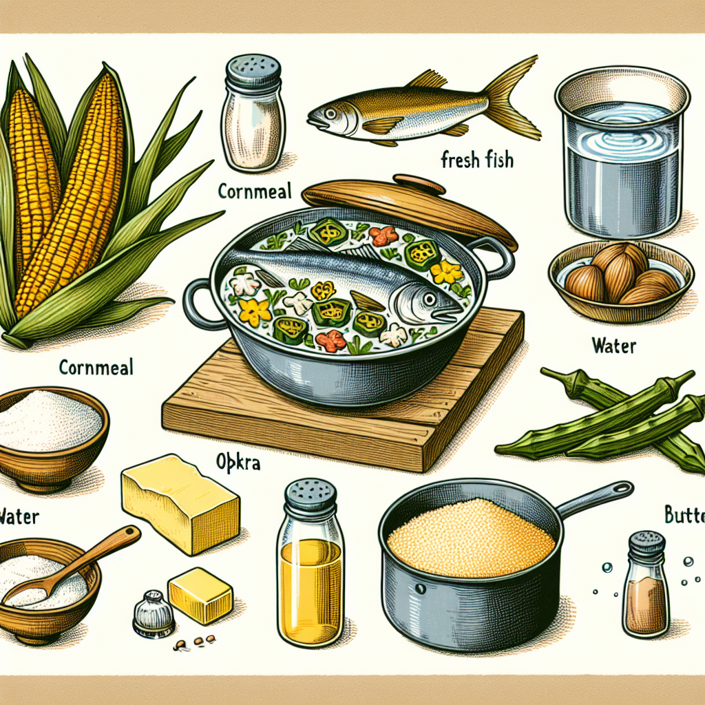 Nationalgericht Barbados: Cornmeal Cou-Cou (Rezept)