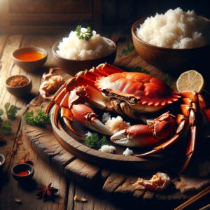 Nationalgericht Barbados: #Crab and Rice# (Rezept)