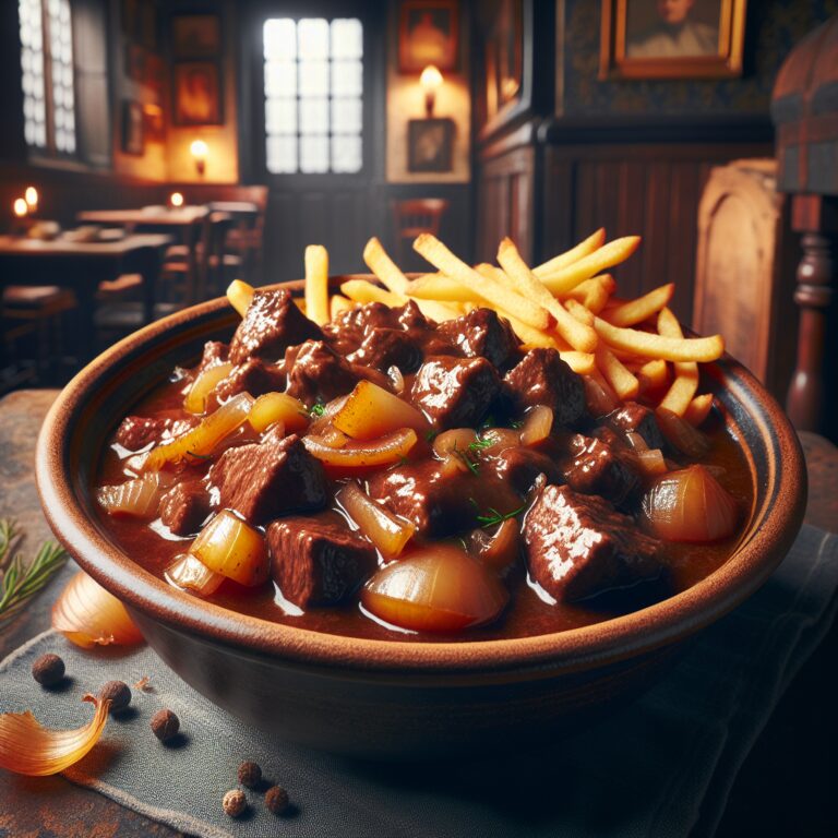 Carbonnade Flamande – Nationalgericht aus Belgien
