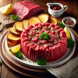 Nationalgericht Belgien: #Filet Américain# (Rezept)