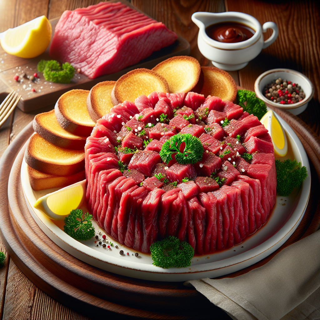 Nationalgericht Belgien: Filet Américain (Rezept)