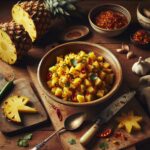 Nationalgericht Belize: #Pineapple Chow# (Rezept)