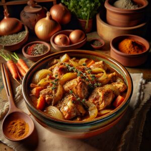 Nationalgericht Belize: Stewed Chicken (Rezept)