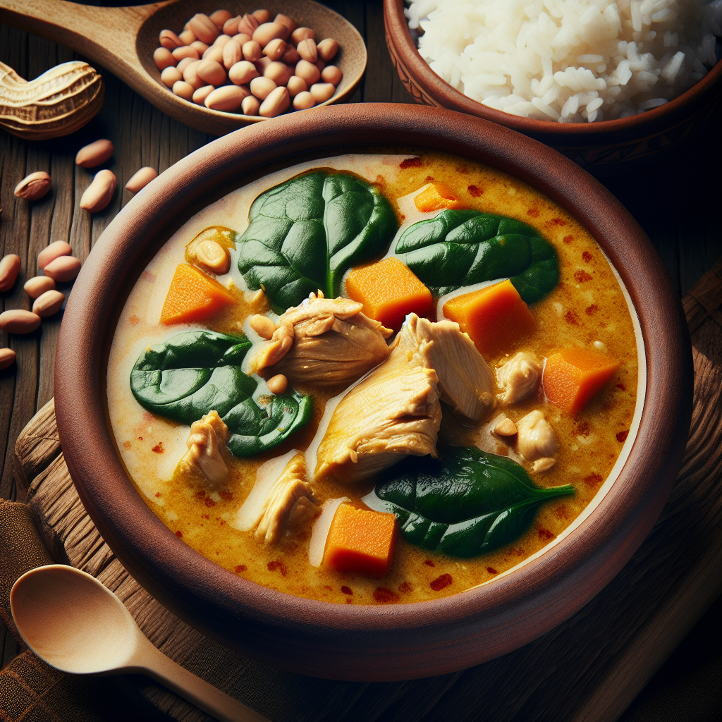 Nationalgericht Benin: Soupe d'arachide (Rezept)