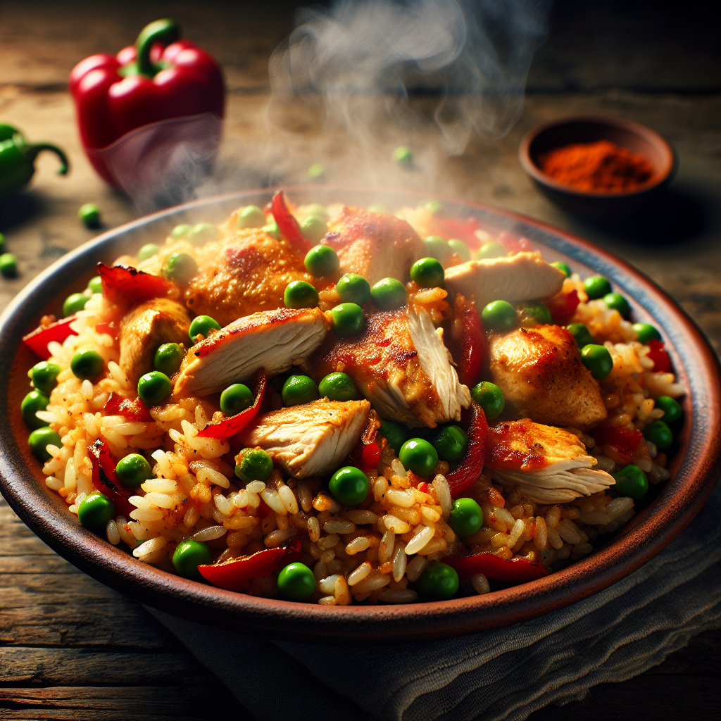 Nationalgericht Bolivien: Arroz con Pollo (Rezept)