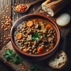 Nationalgericht Bolivien: #Guiso de Lentejas# (Rezept)