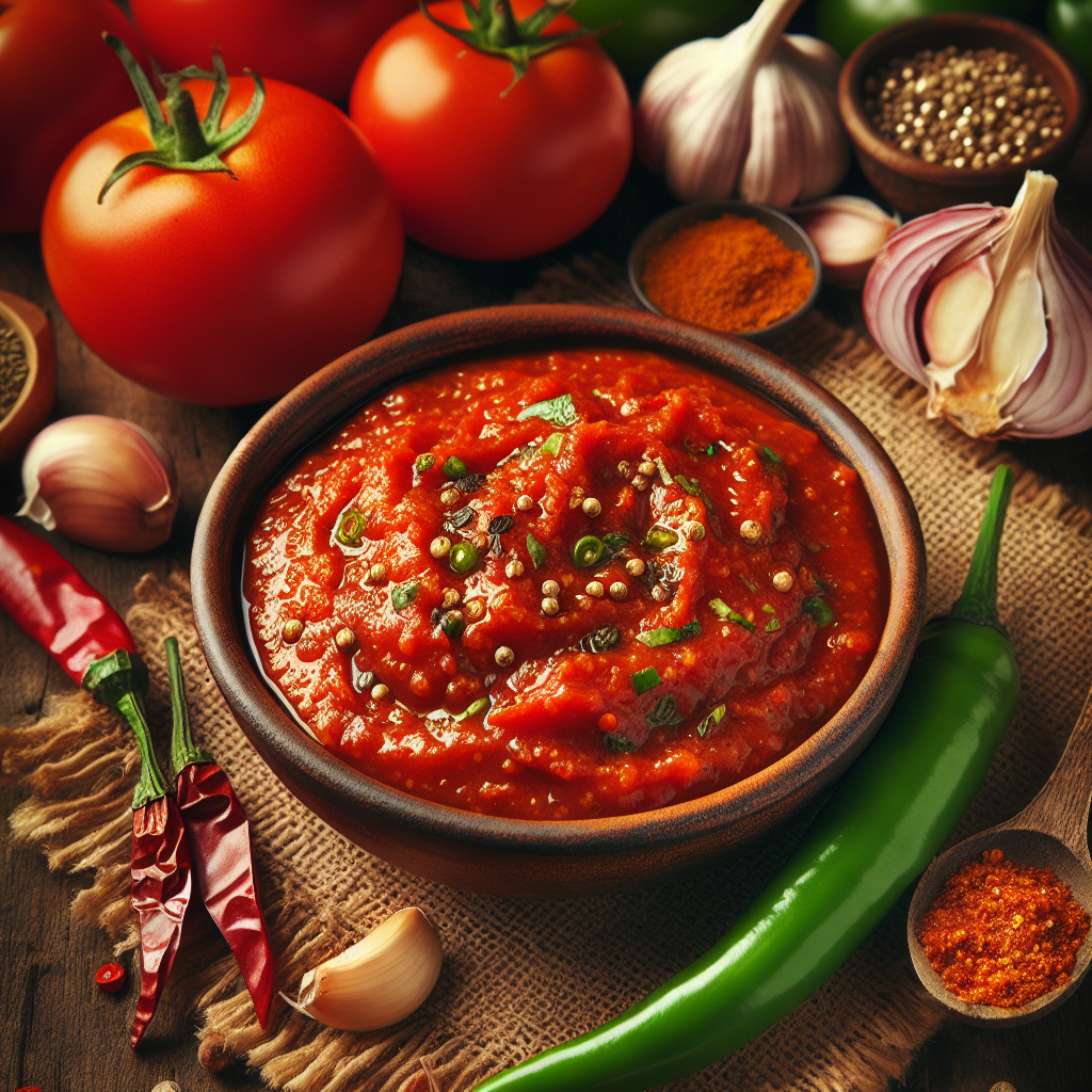 Nationalgericht Botsuana: Spicy Tomato Chutney (Rezept)