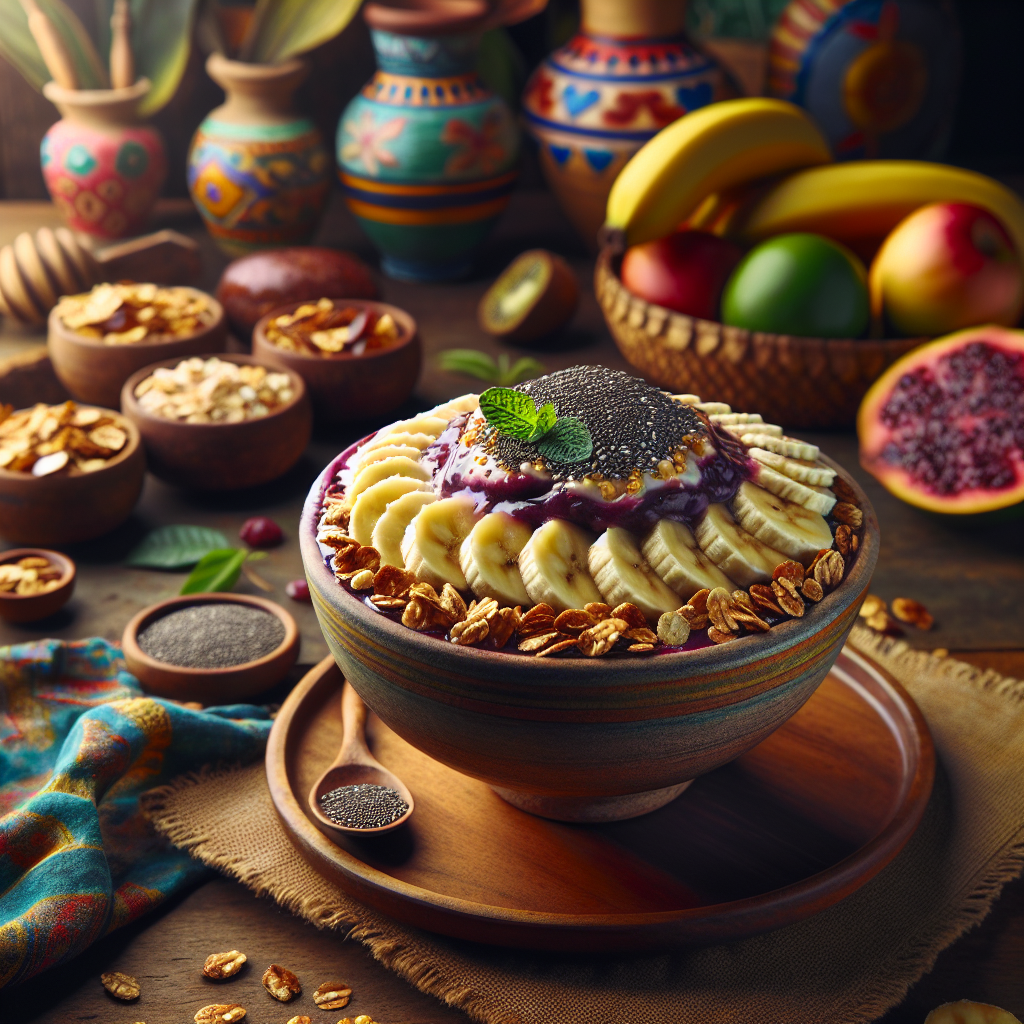 Nationalgericht Brasilien: Açaí na Tigela (Rezept)