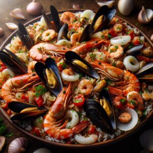 Nationalgericht Brasilien: Arroz de Marisco (Rezept)
