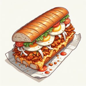 Nationalgericht Brunei: #Roti John# (Rezept)