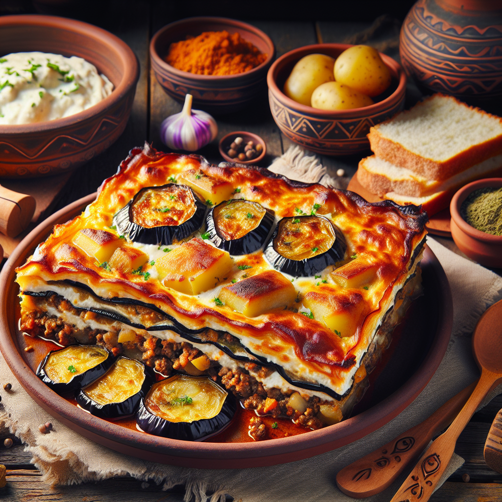 Nationalgericht Bulgarien: Moussaka (Rezept)