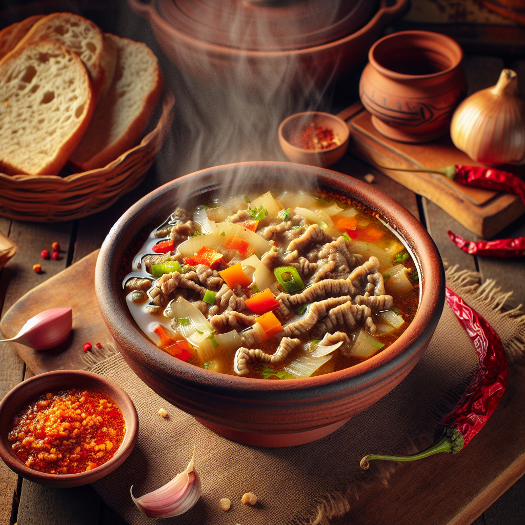 Nationalgericht Bulgarien: Shkembe Chorba (Rezept)