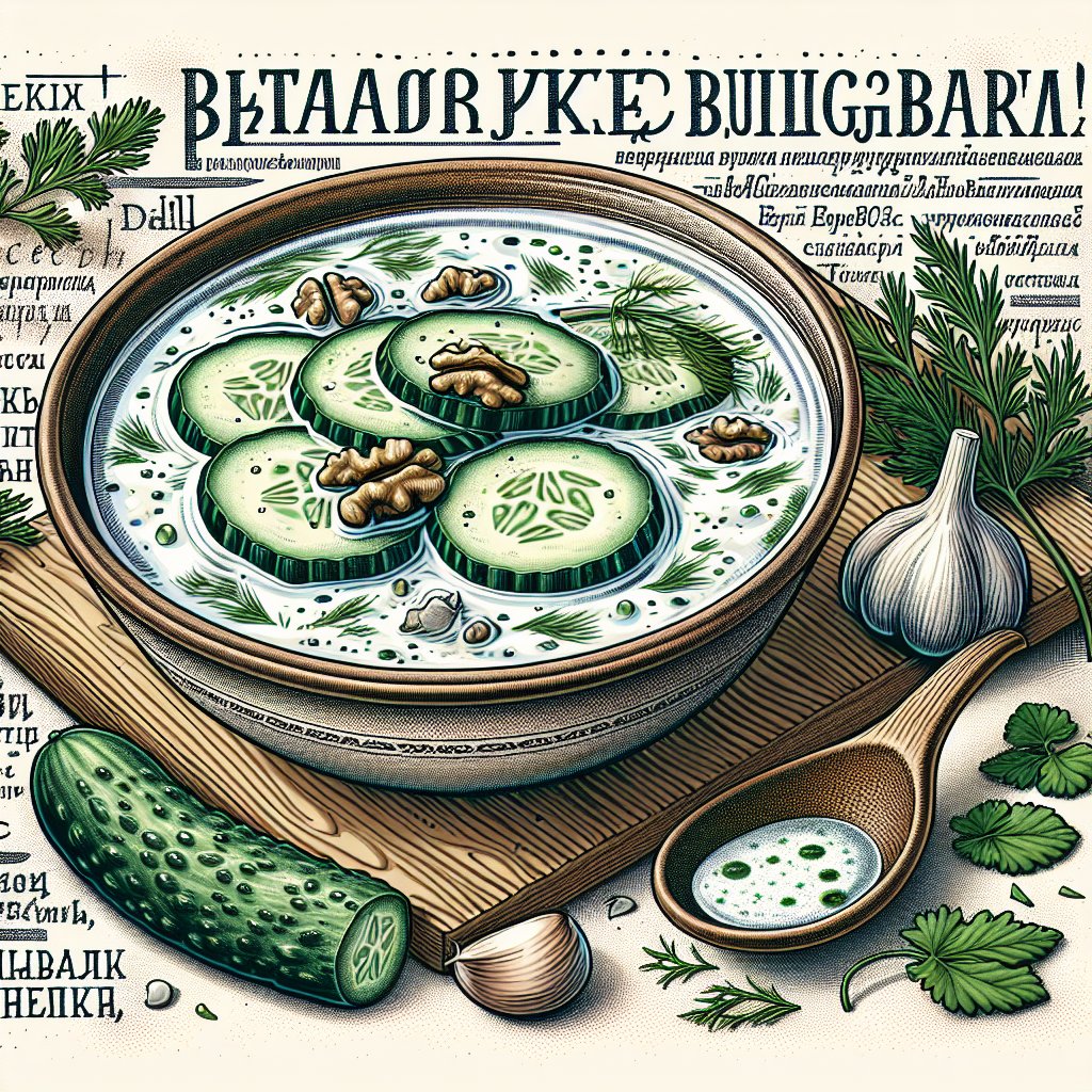 Nationalgericht Bulgarien: Tarator (Rezept)