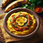 Nationalgericht Burkina Faso: Fufu de Banane Plantain (Rezept)