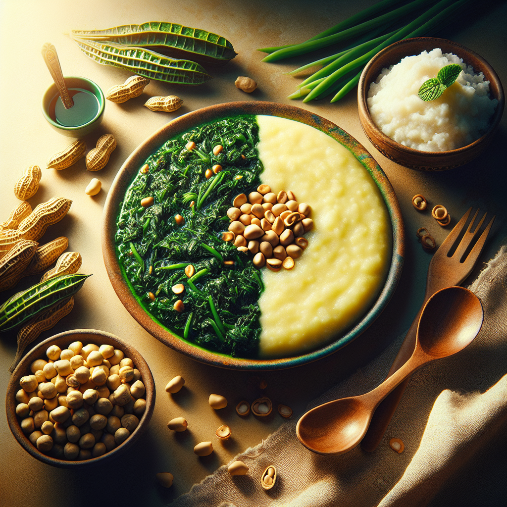 Nationalgericht Burundi: Mchicha (Rezept)