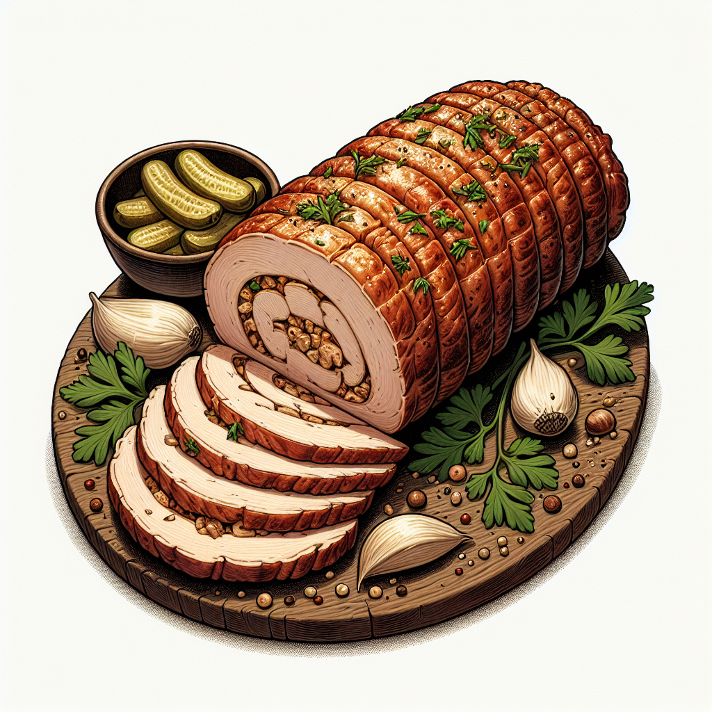 Nationalgericht Chile: Arrollado de Huaso (Rezept)