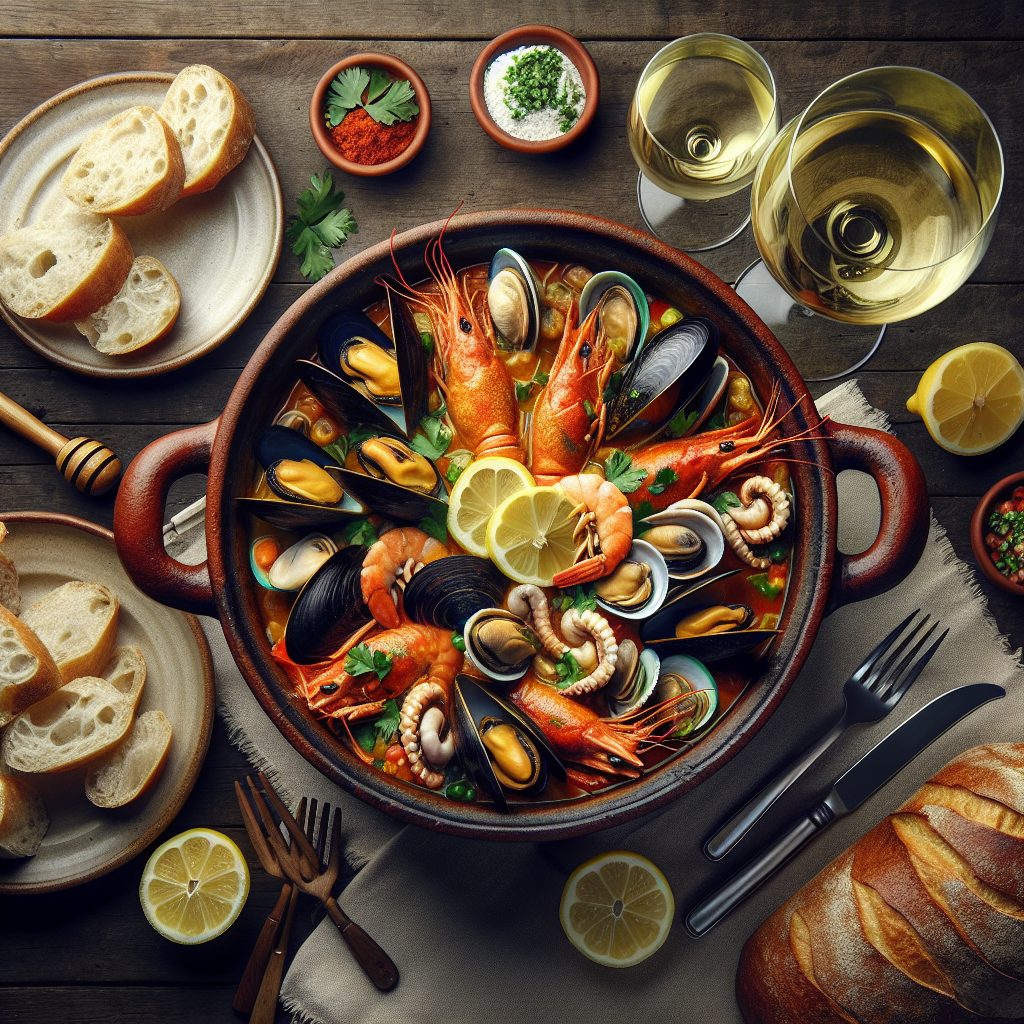 Nationalgericht Chile: Zarzuela de Mariscos (Rezept)