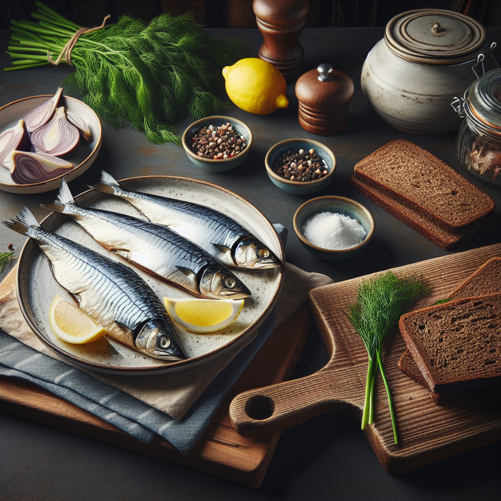 Nationalgericht Dänemark: Røget sild (Rezept)