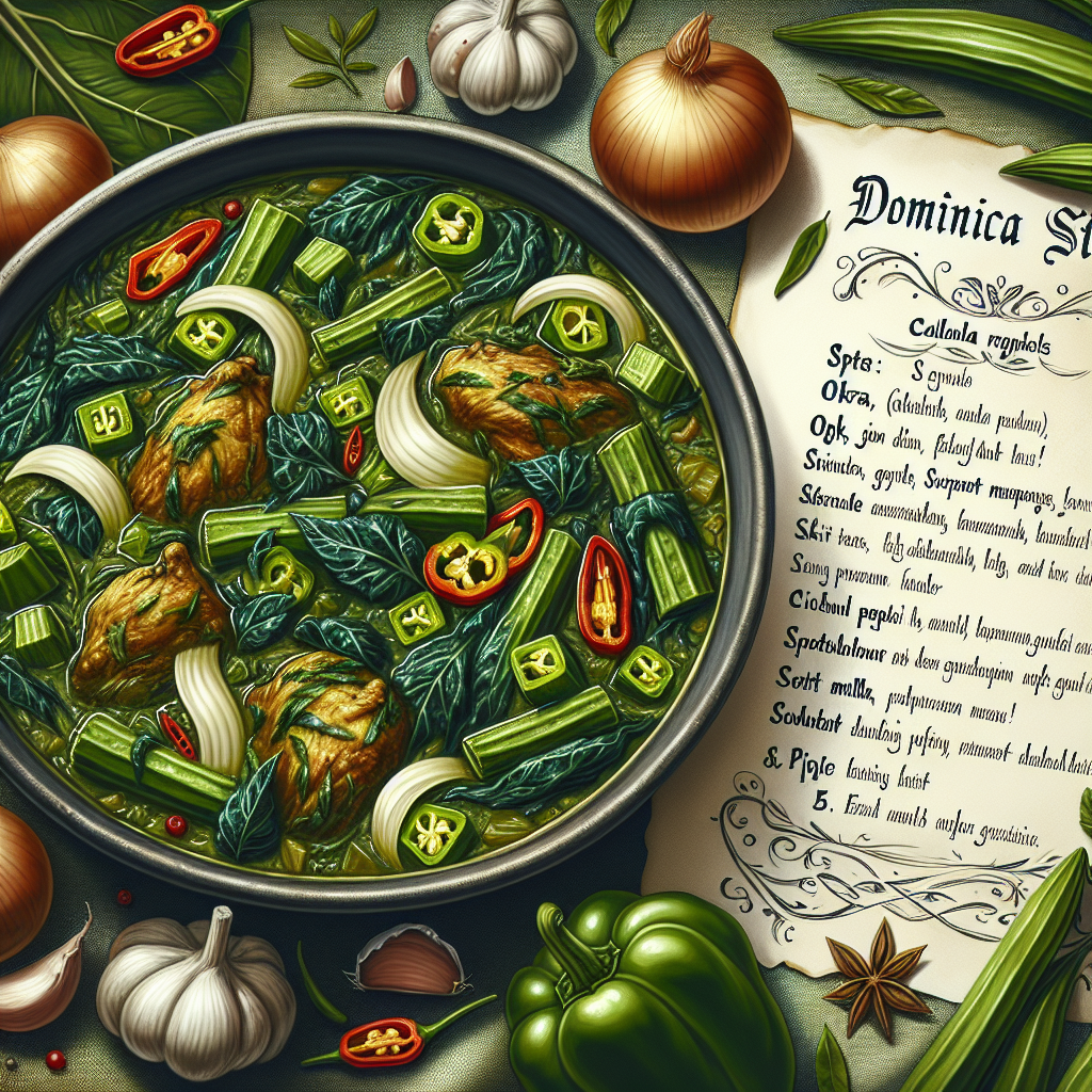 Nationalgericht Dominica: Karibischer Eintopf (Rezept)