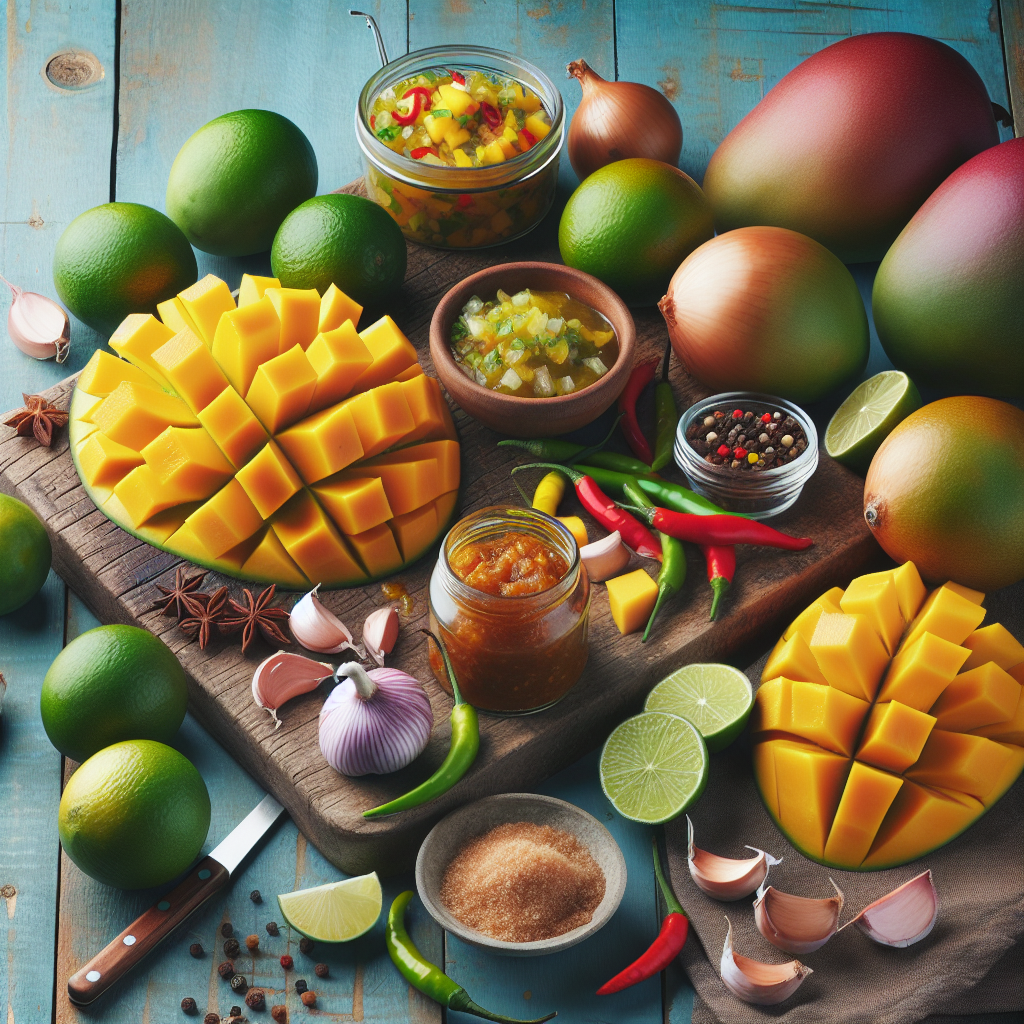 Nationalgericht Dominica: Mango-Chutney (Rezept)