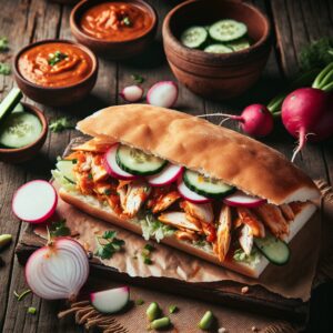 Nationalgericht El Salvador: Panes con pollo (Rezept)